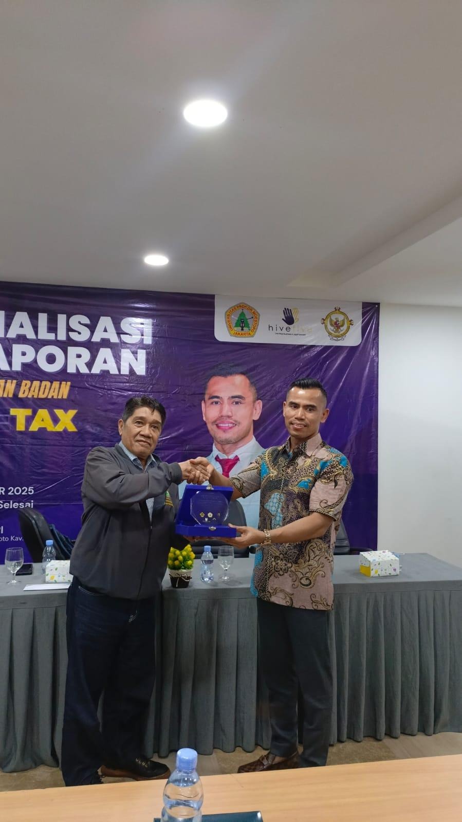 Bisnis Center FEB UPDM(B) Berpartisipasi dalam Pelatihan Pengisian & Pelaporan SPT Tahunan Badan Coretax di Gedung BPK RI